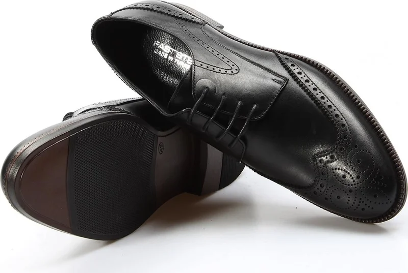 فاست ستيب Genuine Leather Men's Classic Shoes 701Ma08-3