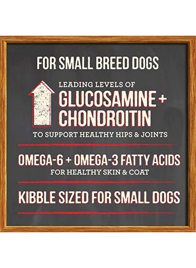 Merrick Healthy Grains Premium Dry Dog Food For Small Dogs, Wholesome And Natural Kibble, Small Breed Recipe  4.0 Lb. Bag - Image 4