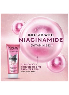 Pond's Bright Beauty Spot Less Fairness And Germ Removal Face Wash 200gm  - Image 2
