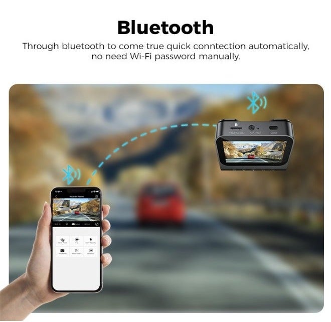 LINGDU V820 4K Dual Channel Dash Cam – SONY STARVIS 2 Sensors (IMX678 Front + IMX662 Rear), GPS, 5G Wi-Fi, ADAS, HDR, 60FPS, 3D DNR, Bluetooth. - Image 4