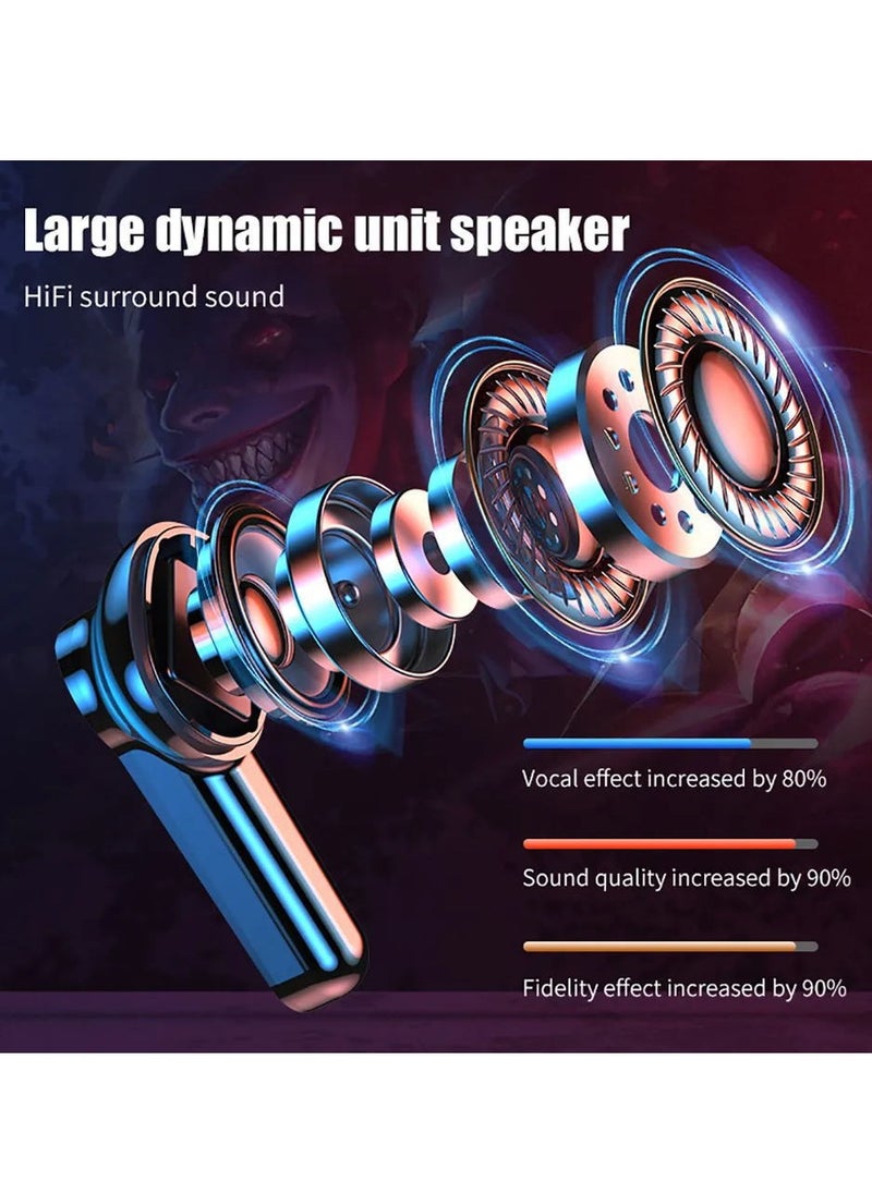 JBLTM Wireless Earbuds,Wireless Headset, Waterproof,Earphones, LED Battery Display auriculares,3D Stereo Audio Full Touch Screen Headset, Bluetooth Headphones  - Image 2