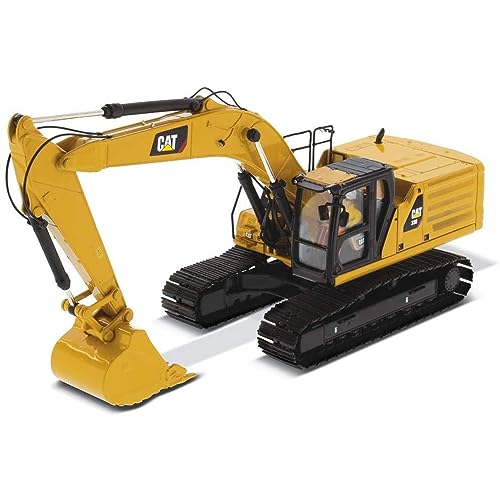 Diecast Masters CAT Caterpillar 336 Next Generation Hydraulic Excavator and Operator High Line Series 1/50 Diecast Model 85586 - Image 1