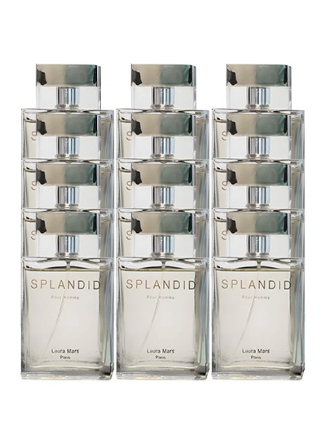 Laura Mars 12 Pieces Splandid Perfume For Men 100ml EDP - Image 1