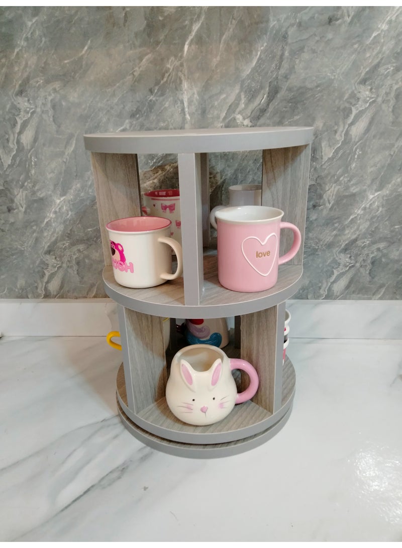Rotating wooden organizer - Image 3