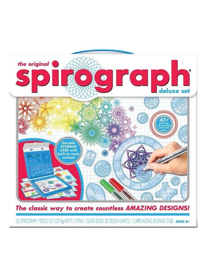 Spirograph Deluxe Set Art Drawing Kit The Classic Way To Make Countless Amazing Designs For Ages 8+  - Image 5