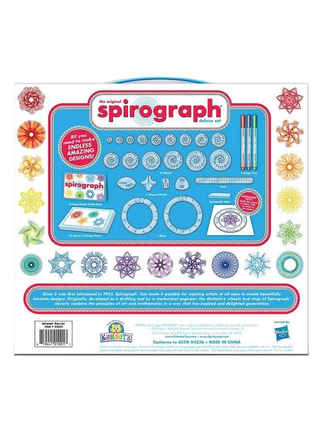 Spirograph Deluxe Set Art Drawing Kit The Classic Way To Make Countless Amazing Designs For Ages 8+  - Image 4