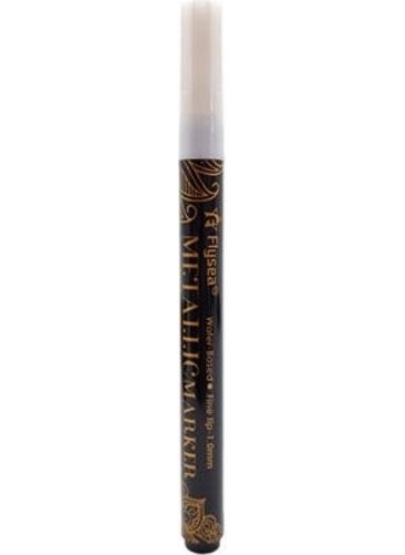 Profisher Sealing Wax Contour Touch Up Paint Pen Metallic 12 Color Options White  - Image 4