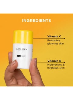 SunScoop SunScoop Glow Stick Dewy SPF 50+ PA++++ |, UVA UVB rays protection| Vitamin C for glow | Oats for dull skin | Dewy Finish | Easy Reapplication | No White cast | Combination to Dry skin | 18g  - Image 5