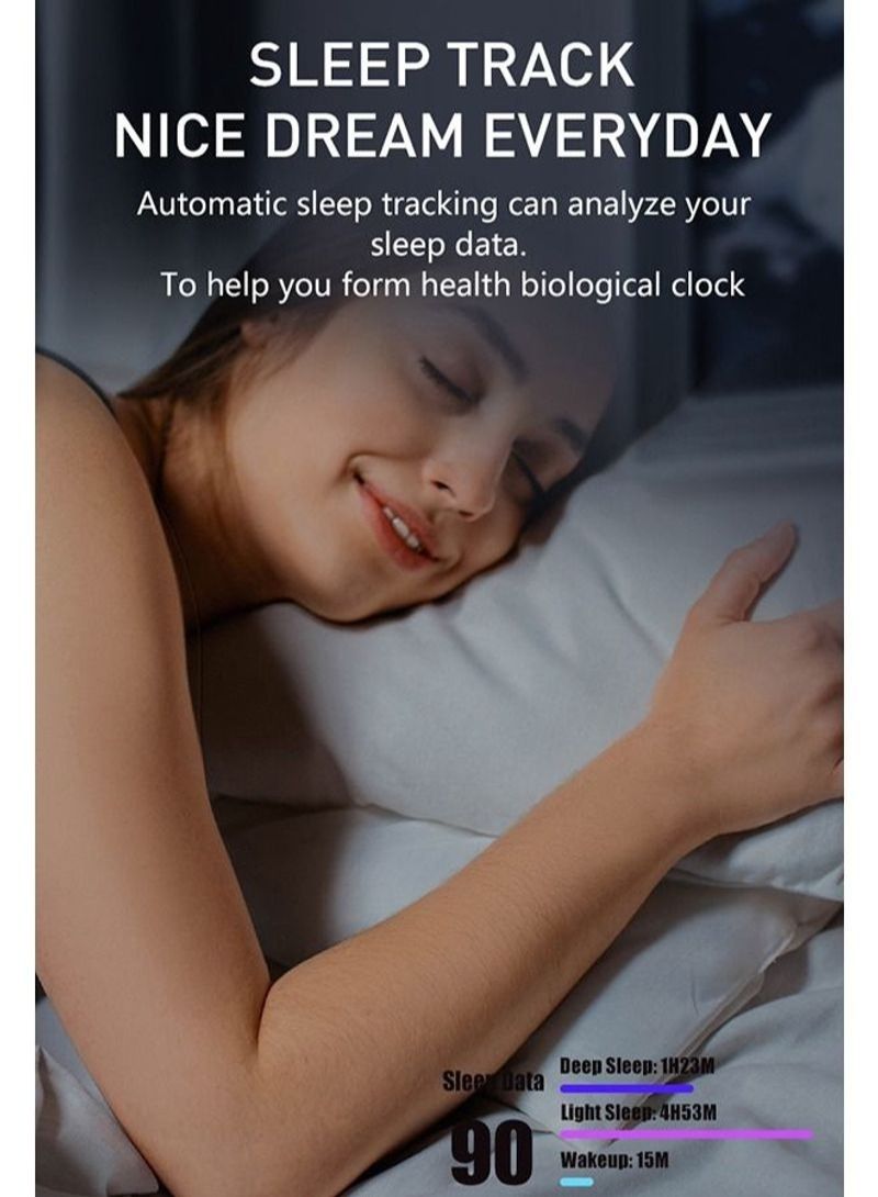 NIBEMINENT 5.1 Bluetooth Calling Smart Watch Gold - Image 5