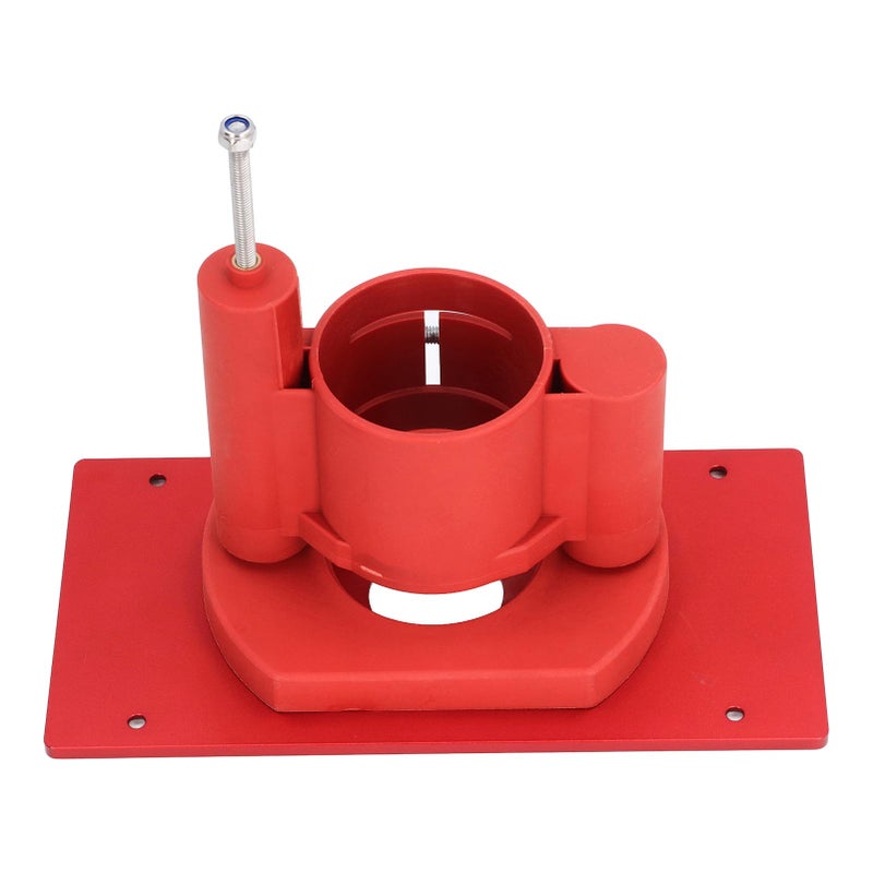 Router Lift Systems Table Insert Plate Lift Base Kit Tenoning Slotting Chamfering DIY Woodworking Tools - Image 3