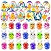 Holydeck 24 Pack Prefilled Easter Eggs with Squeeze Toys Colorful Easter Eggs with Variety Easter Stress Balls Great for Easter Basket Stuffers and Party Favors Easter Egg Fillers - Image 2