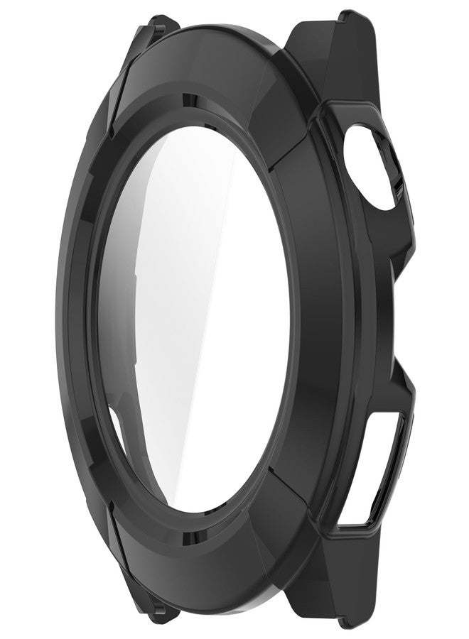 AWADUO Compatible with COROS NOMAD Smartwatch Full Coverage PC Protective Case Cover with Tempered Glass Touchable Screen Protector Smartwatch Accessories(Black) - Image 4