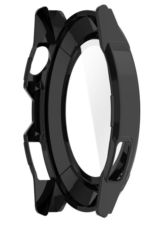 AWADUO Compatible with COROS NOMAD Smartwatch Full Coverage PC Protective Case Cover with Tempered Glass Touchable Screen Protector Smartwatch Accessories(Black) - Image 5