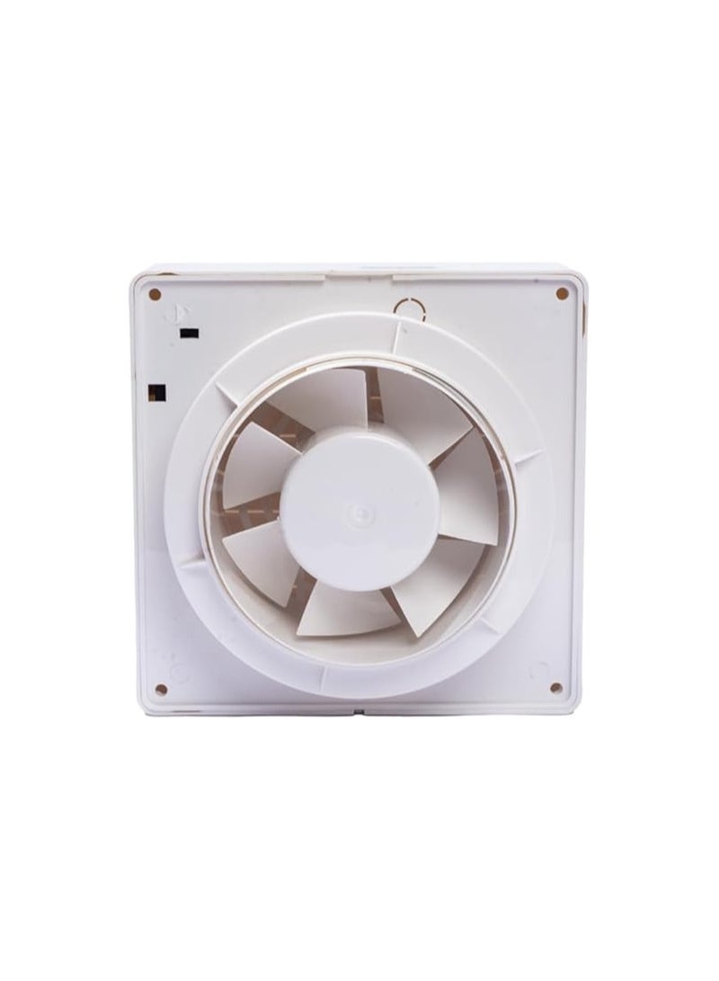 Bathroom Exhaust Fan and Extractor with 5" (120mm) 12cm Hood - Effective Ventilation and Fresh Air White - Image 3