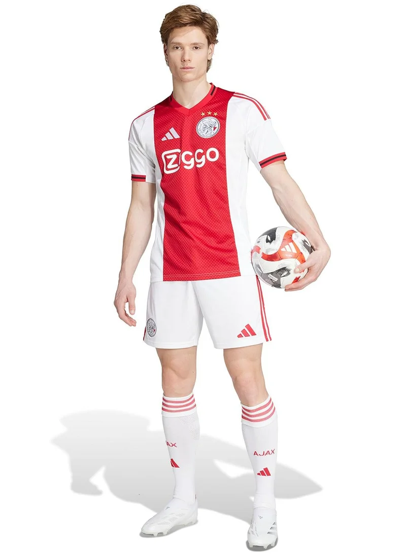 Adidas WHITE Ajax Amsterdam 25/26 Home Jersey  | Best Price UAE