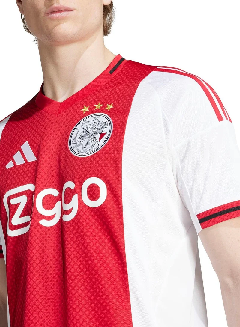 Adidas WHITE Ajax Amsterdam 25/26 Home Jersey  | Best Price UAE