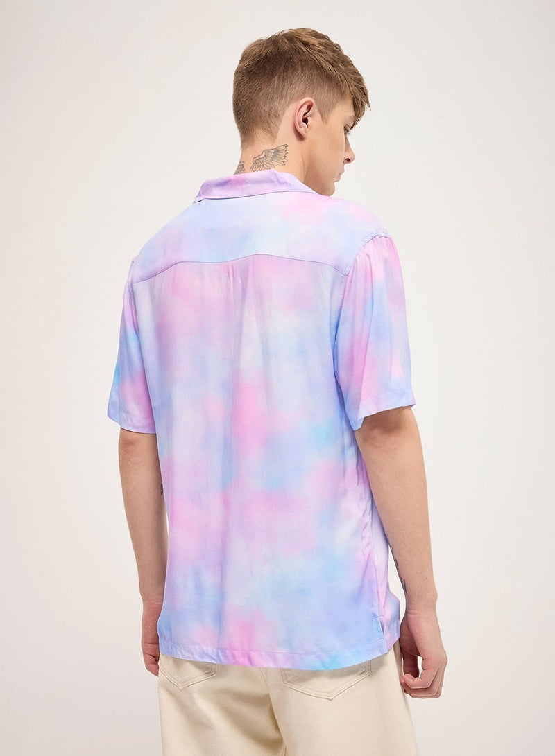 THE BEAR HOUSE Shirt for Men | Slim Fit, Short Sleeve, Casual or Formal Button-Down | Soft, Breathable Fabric for Work, Everyday, & All-Season Wear in Stylish Colors, Pink, Size - S - XXL, (Rucha)  - Image 2
