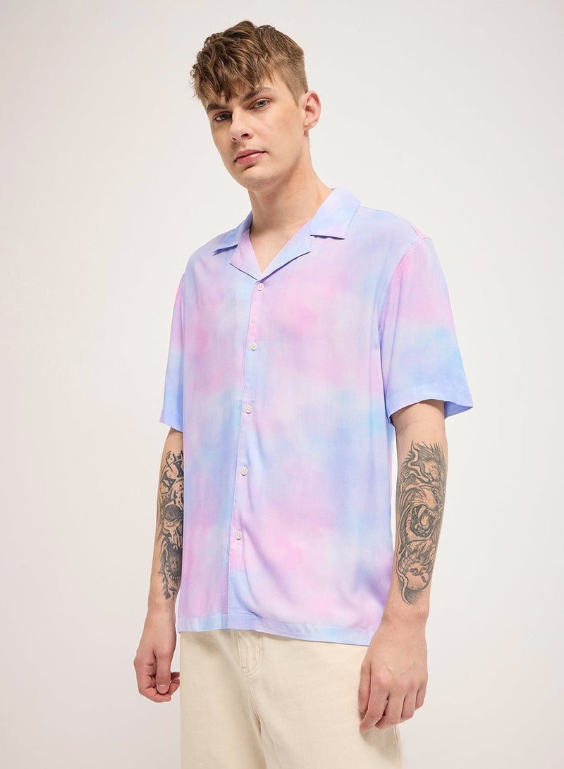 THE BEAR HOUSE Shirt for Men | Slim Fit, Short Sleeve, Casual or Formal Button-Down | Soft, Breathable Fabric for Work, Everyday, & All-Season Wear in Stylish Colors, Pink, Size - S - XXL, (Rucha)  - Image 3