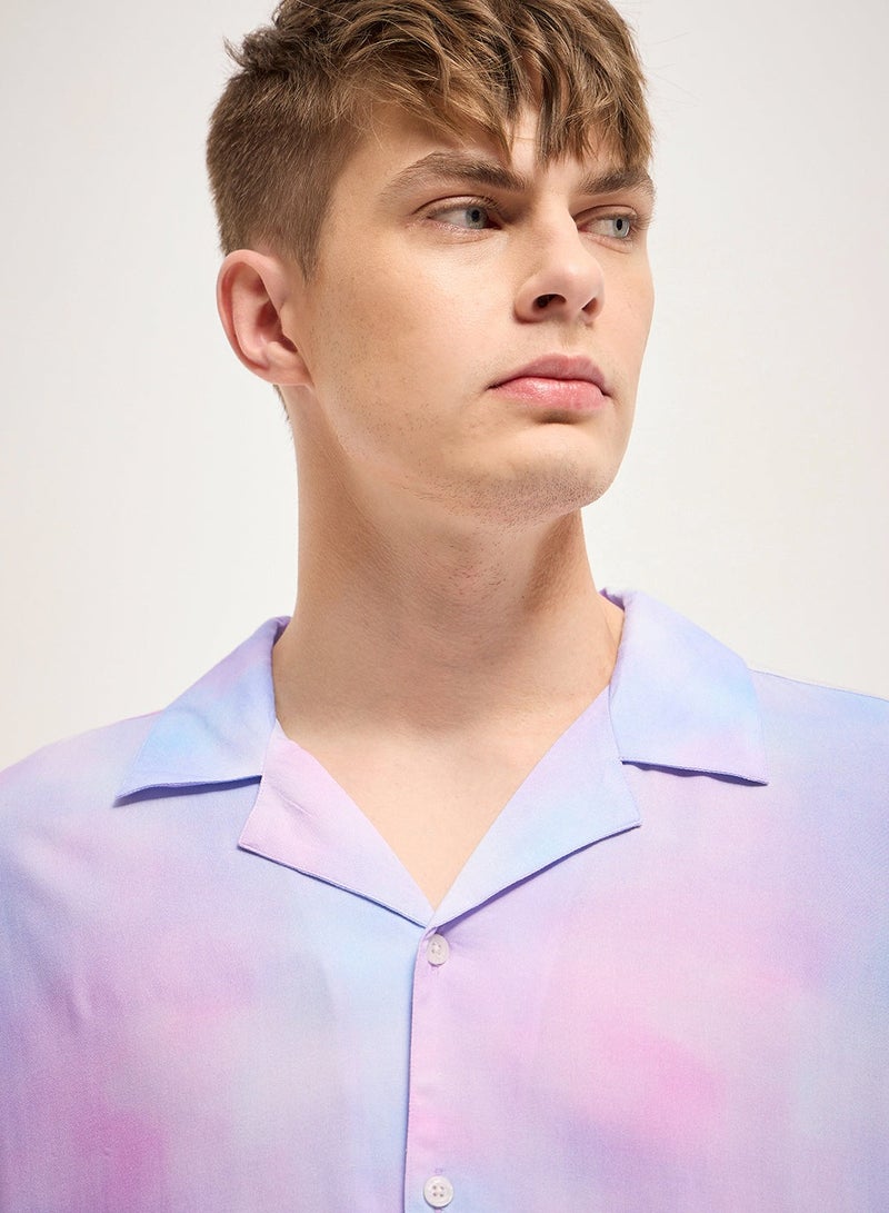 THE BEAR HOUSE Shirt for Men | Slim Fit, Short Sleeve, Casual or Formal Button-Down | Soft, Breathable Fabric for Work, Everyday, & All-Season Wear in Stylish Colors, Pink, Size - S - XXL, (Rucha)  - Image 5