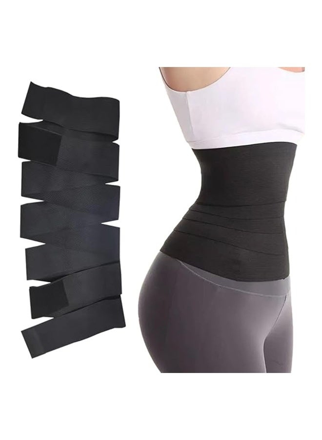 Generic 3m Waist Trainer for Women Lower Belly Fat, Slimming Tummy Wrap Belt Adjustable Comfortable Back Braces for Lower Back Pain Relief Abdominal Body Slimming Belt For Flat Tummy Belly Slimming Belt Sweat Band, Non-Slip - Image 1