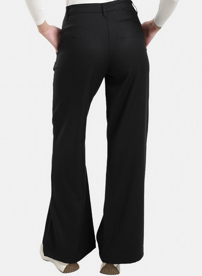 Carina Wide-Leg Straight Cut Pants - Image 4