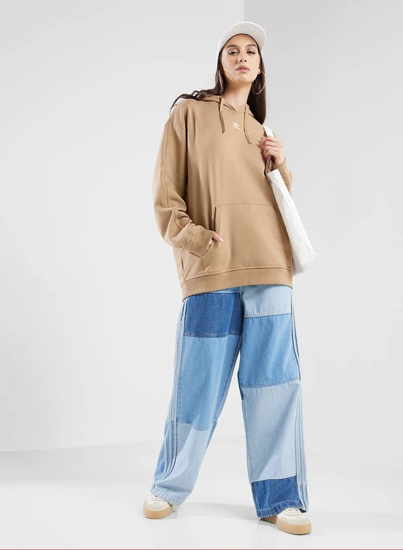 Adidas Originals cardboard Essentials Loose French Terry Hoodie for Women | Best Price UAE