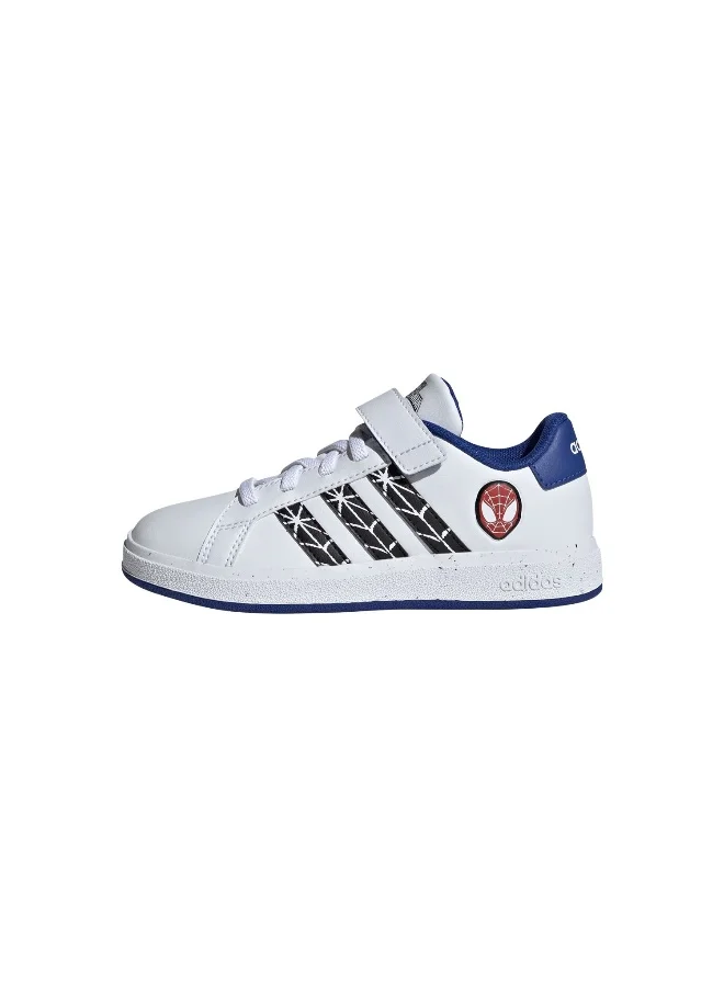 Adidas Grand Court Spider-Man El K White Sportwear Shoes 10K