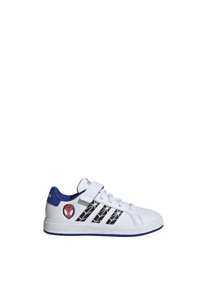 Adidas adidas Grand Court Spider-Man El K White Sportwear Shoes 10K