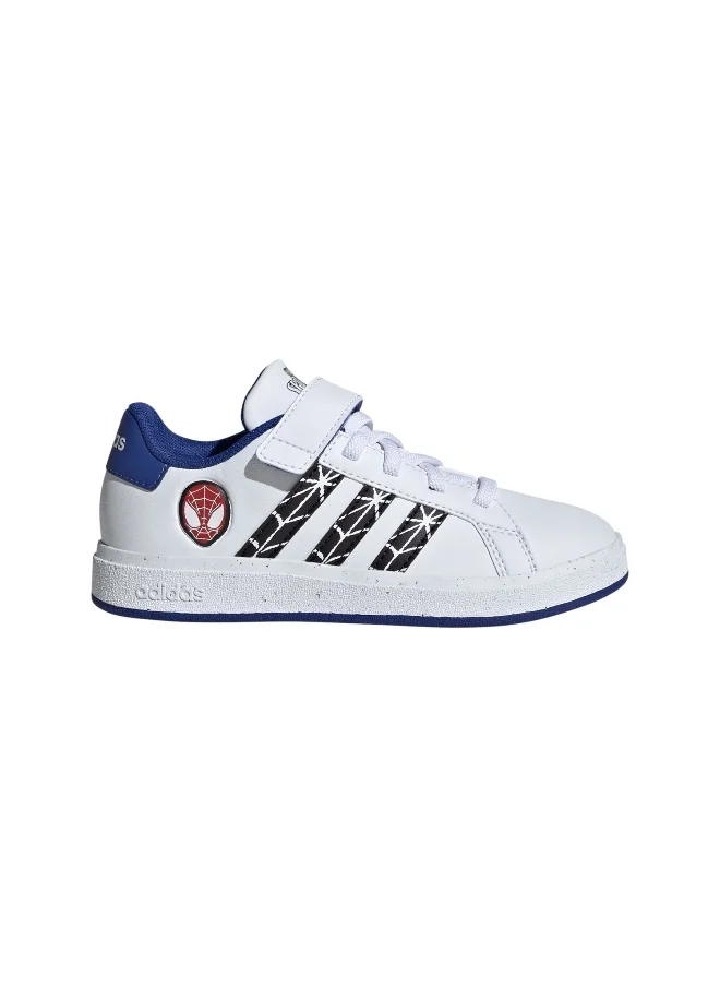Adidas adidas Grand Court Spider-Man El K White Sportwear Shoes 10K