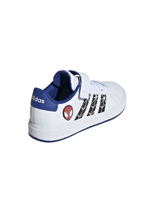 Adidas Grand Court Spider-Man El K White Sportwear Shoes 10K