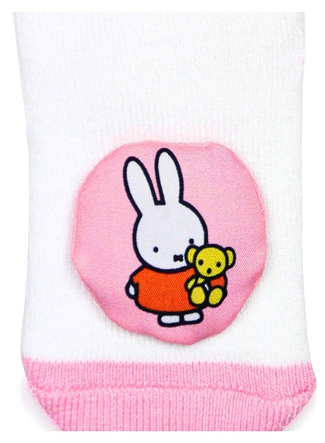 USOXO New Born Baby Soft Cotton Cute stylish Cartoon Character Face Terry (Towel) Socks Shoes | Booties Pack of 1, 6-9 Months (Light pink),13 - Image 3