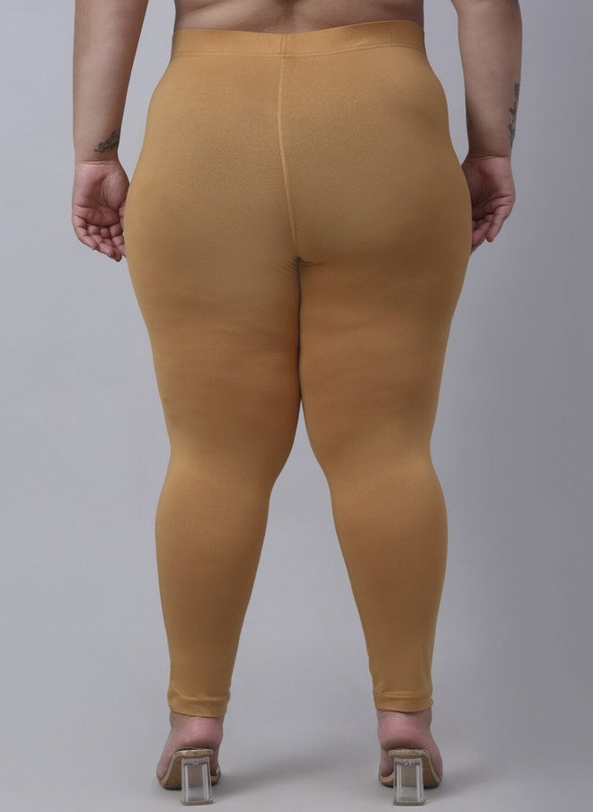 Trend Level Women Plus Size Super Regular Fit Easy Wash Casual Trousers - Image 3