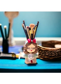 Taşdevri Life Tasdevri Life Pencil Holder Succulent Flower Pot Holder Figurine Girl Large Size  - Image 3