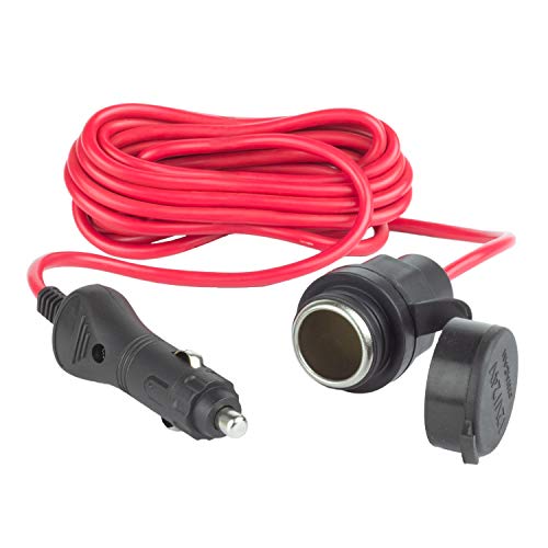 Wagan 12V/24V 12ft. DC Extension Cable with Panel Mount and Weather Proof Cover… - Image 2