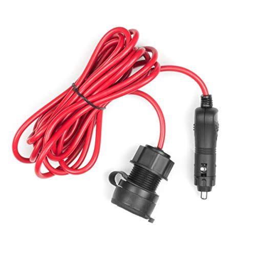 Wagan 12V/24V 12ft. DC Extension Cable with Panel Mount and Weather Proof Cover… - Image 3