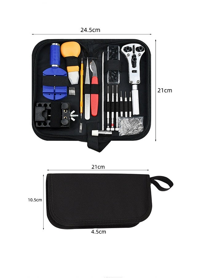 Generic - 146 Piece Set Of Watch Repair Tools, Clock repair kit，Home DIY, Watch Repair Special Tool Set - Image 1