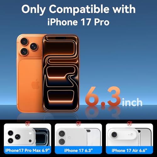 Elecshion 4 Way 360° Anti Spy for iPhone 17 Pro Privacy Screen Protector + Camera Lens Protector (2+2), Auto-Align Kit, 10X Military Shatterproof Anti Peep Tempered Glass Film for 17 Pro - Image 2