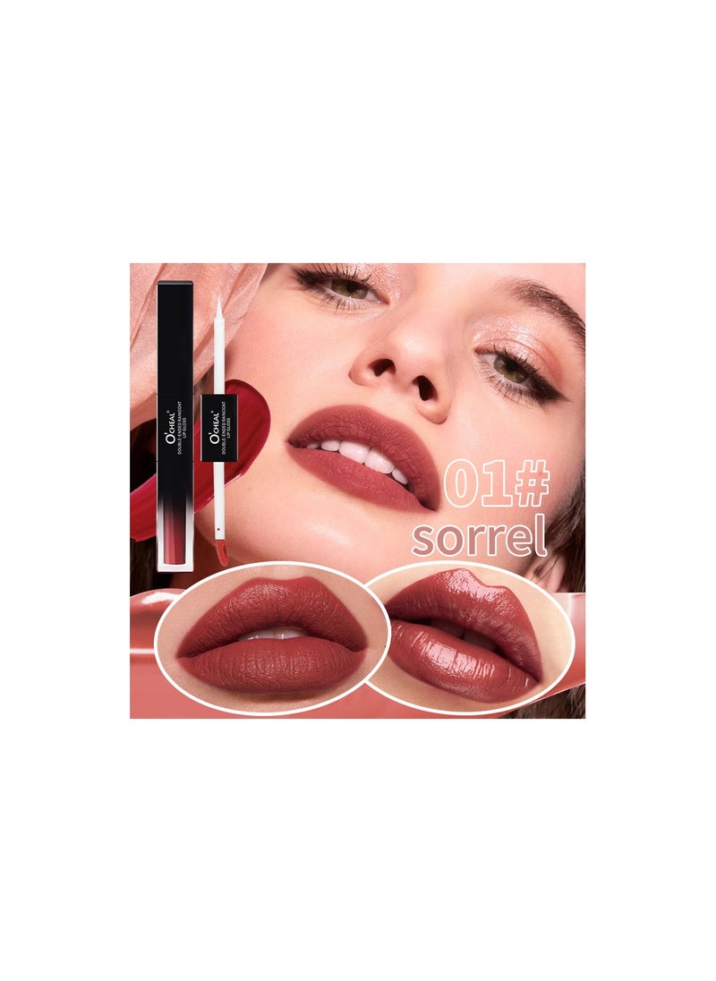Me Now Dual Ended Longwearing Matte Liquid Lipgloss  Multicolour  - Image 2
