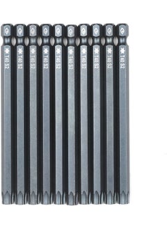 NIBEMINENT 10-Piece Security Torx Bit Set Grey  - Image 1