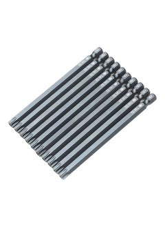 NIBEMINENT 10-Piece Security Torx Bit Set Grey  - Image 2