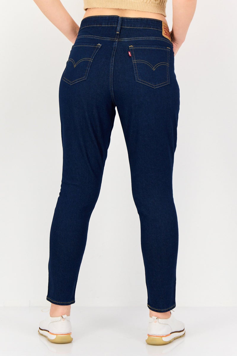 Levi's جينز دنيم مغسول ضيق جداً للنساء، أزرق - Image 3