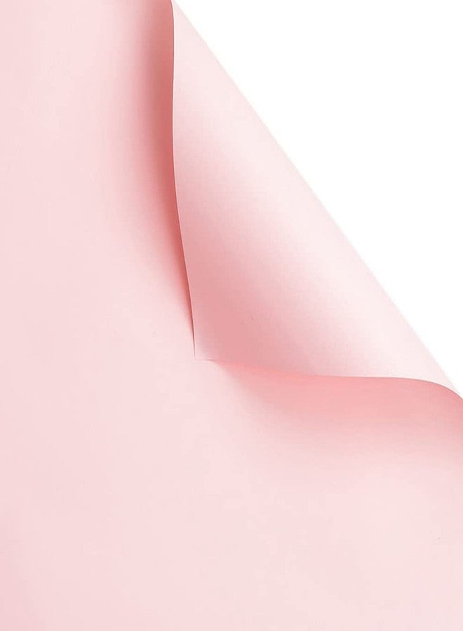 Featuman Pink Korean Flower Wrapping Paper Bulk, 22×22 Inch Waterproof Floral Wrapping Paper, Colorful Packaging Paper for Graduation Ceremony Wedding Anniversary Hallowmas Christmas 20 Pcs - Image 1