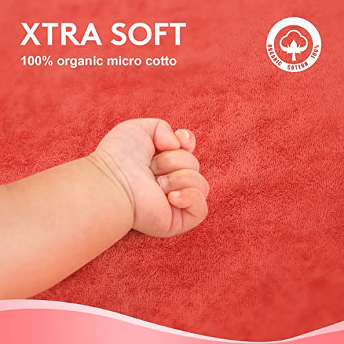TBEZY Hooded Towel for Kids 100% Cotton Ultra Soft with Unique Animal Design Large for Infants 3-10 Years (Fox) - Image 3