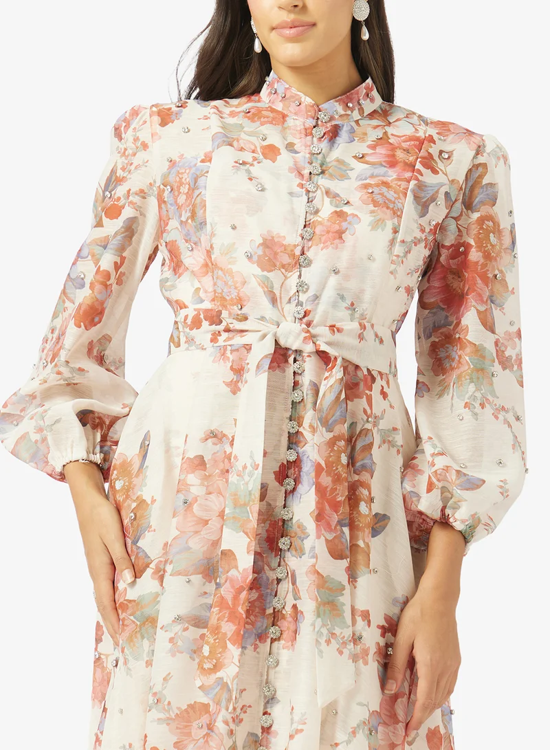 Khizana  Floral Print Dress for Women | Best Price UAE
