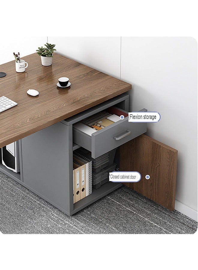 keke Executive Office Desk and Multifunction Computer Table 140 CM - Image 3