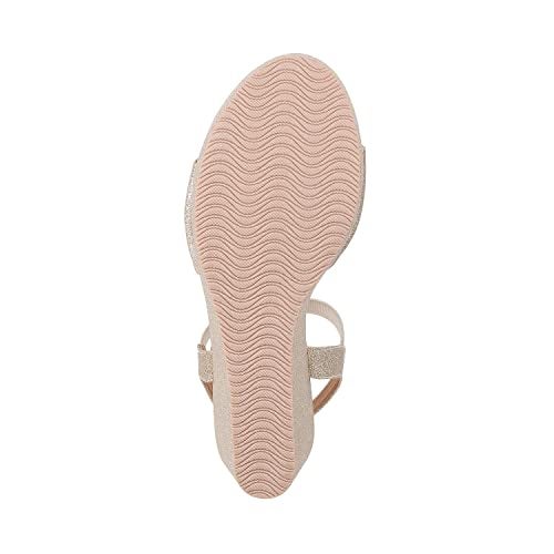 Metro Women Gold Wedge Heel Fashion Sandal UK/8 EU/41 (34-95) - Image 4