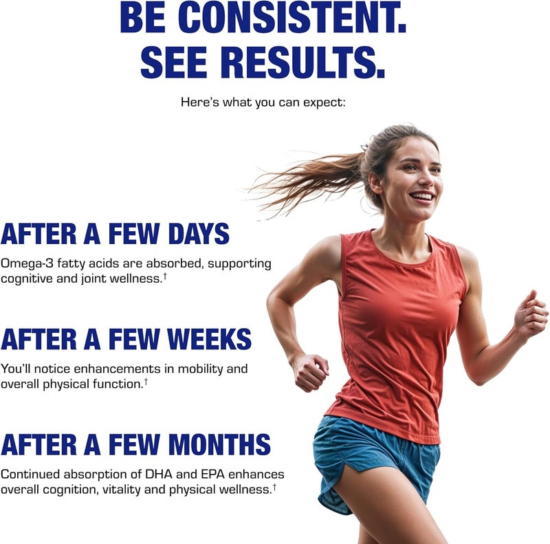 Anabolic Laboratories Omega 3 Fish Oil 1200 mg  Clinical DHA EPA Omega 3 Supplement with Burpless Fish Oil Brain Heart  Overall Health  Molecularly Distilled for Purity  Certified Sustainably Sourced Orange Flavored - Image 5