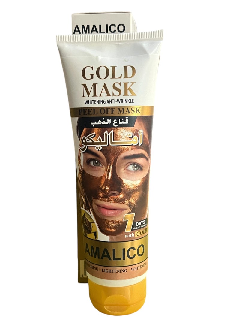 AMALICO Whitening Gold Peel off Mask 125ml  - Image 1
