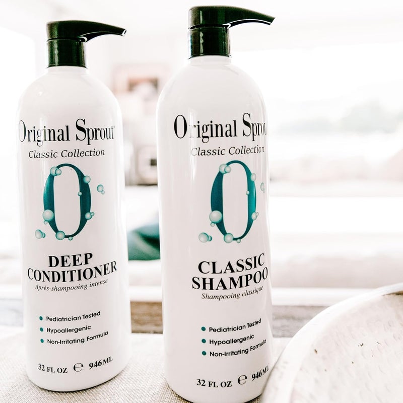 Original Sprout Sulphate Free Classic Shampoo - 946 ml for All Hair Types - Image 2