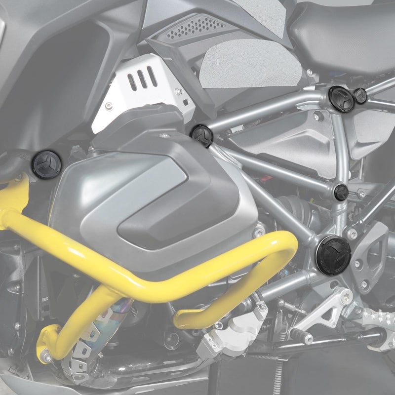 NICECNC 11PCS Motorcycle Frame Hole Caps Cover Plug Compatible with BMW R1250 GS/Adventure, R1200 GS LC 2013-2018, R1200 GS LC Adv 2014 2015 2016 2017 2018 2019 2020 2021 2022, R1250GS Accessories - Image 3